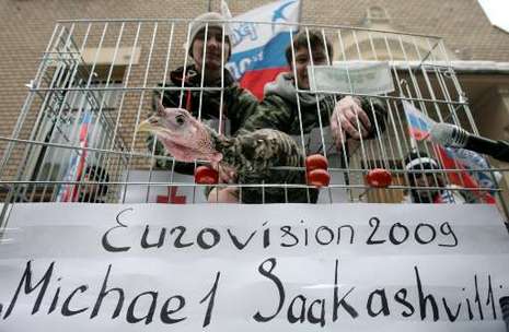 rusprotest vs georg eurosonglied 2009
